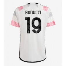 Juventus Leonardo Bonucci #19 Bortatröja 2023-24 Korta ärmar
